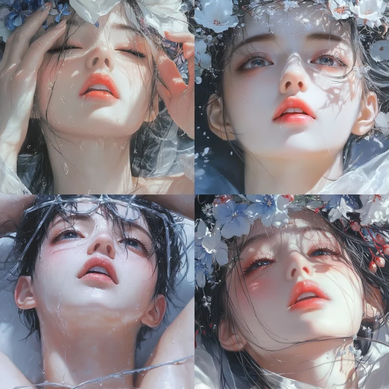 Realistic Water Texture and Lighting - Midjourney style sref code