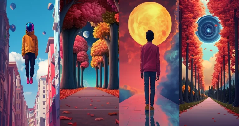 Vivid Luminosity with Dreamlike Architecture - Midjourney style sref code