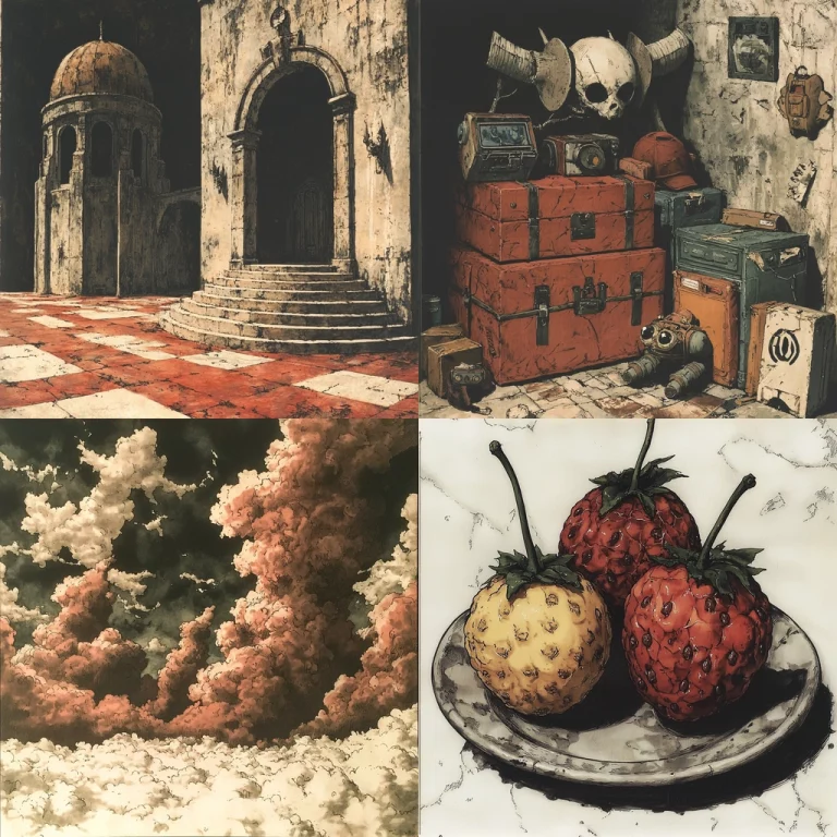 Textured Realism with Earth Tones - Midjourney style sref code