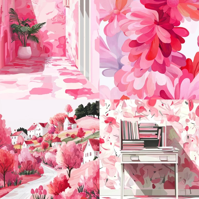 Floral Pastel Illustration - Midjourney style sref code