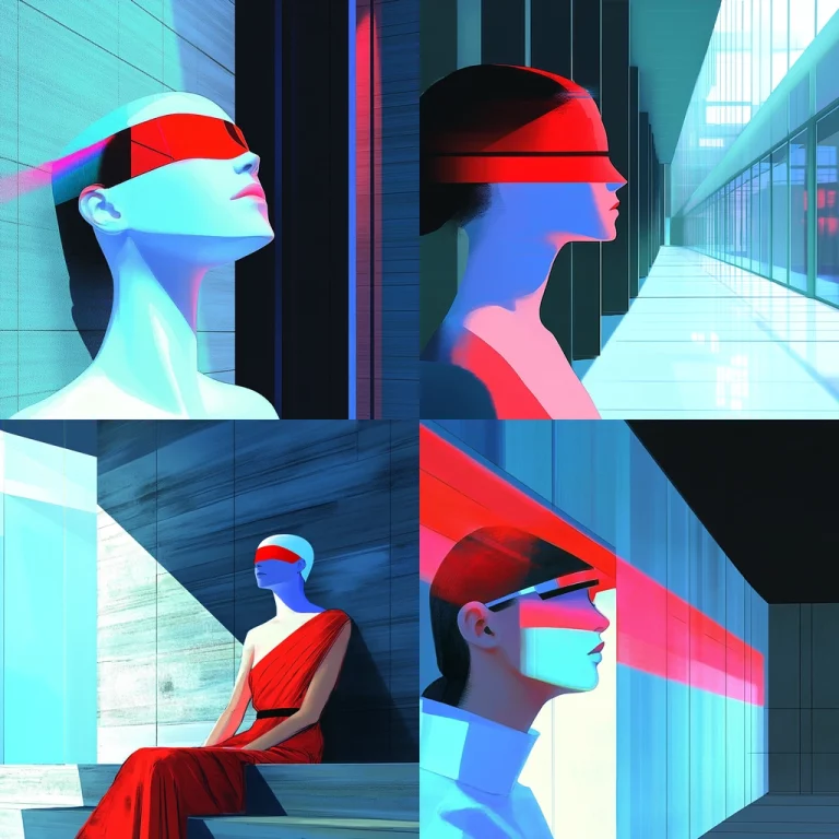 Neon Reflective Lighting - Midjourney style sref code