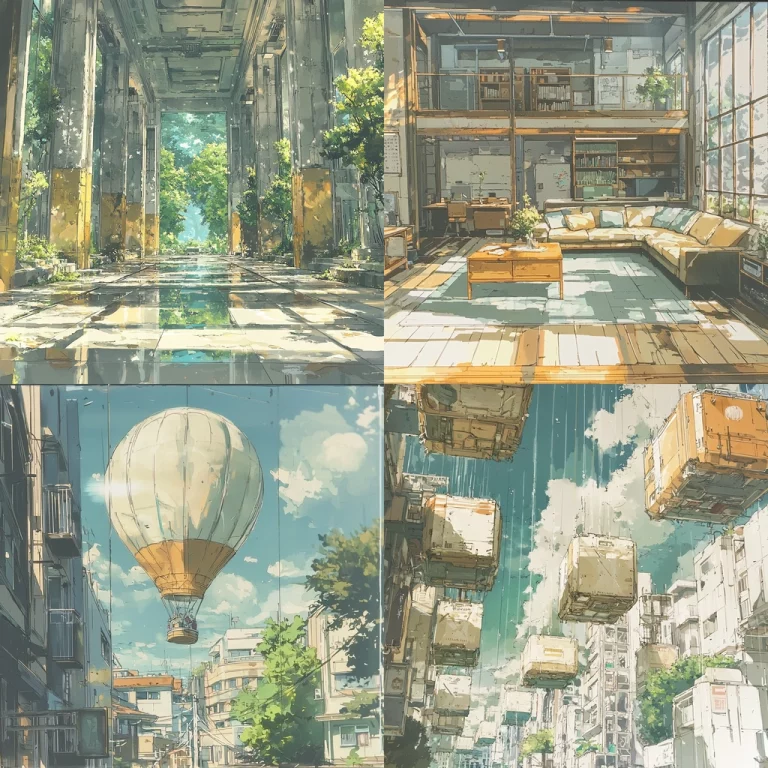 Sunlit Urban Dreamscape - Midjourney style sref code