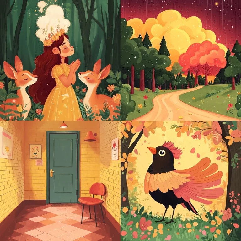 Vibrant Retro Illustration Style - Midjourney style sref code