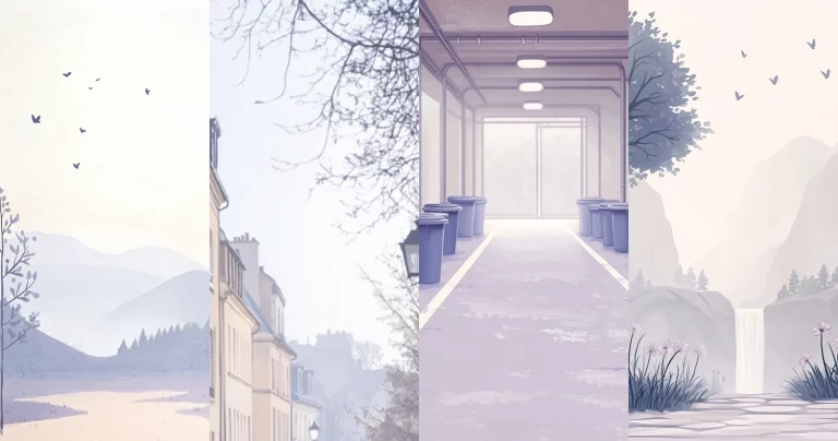 Soft Pastel Landscape Lighting - Midjourney style sref code