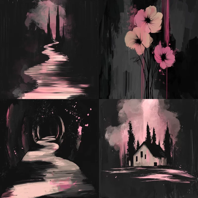 Ink Washed Shadows - Midjourney style sref code