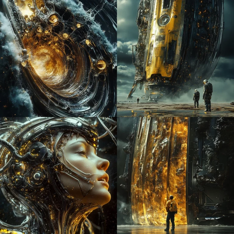 Cinematic Sci-Fi Illumination - Midjourney style sref code