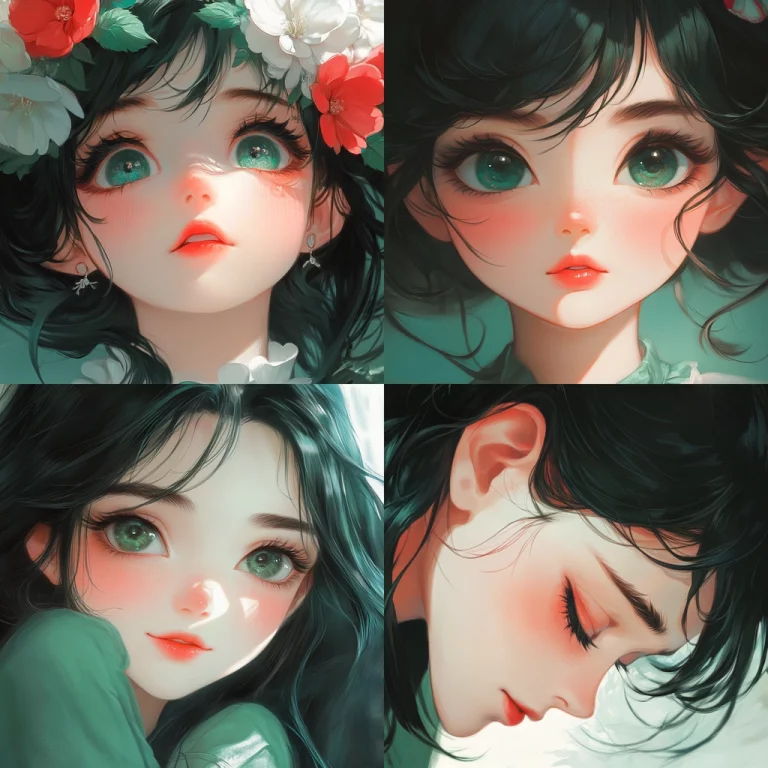 Vibrant Floral Realism - Midjourney style sref code