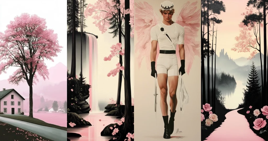 Pastel Pink Dream - Midjourney style sref code