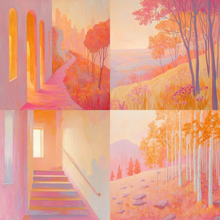 Pastel Hues with Blurred Impression - Midjourney style sref code