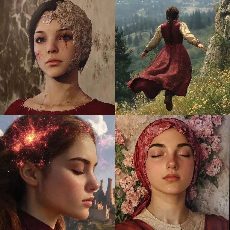 Rich Textured Rustic Illumination - Midjourney style sref code