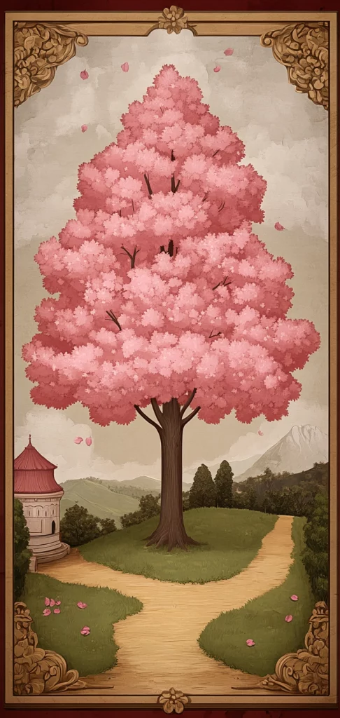 Pink Pastel Architecture - Cartoon