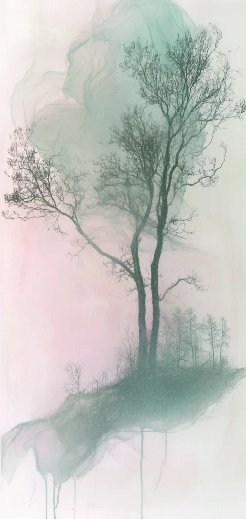 Pastel Dreamscape Impression - Pastel