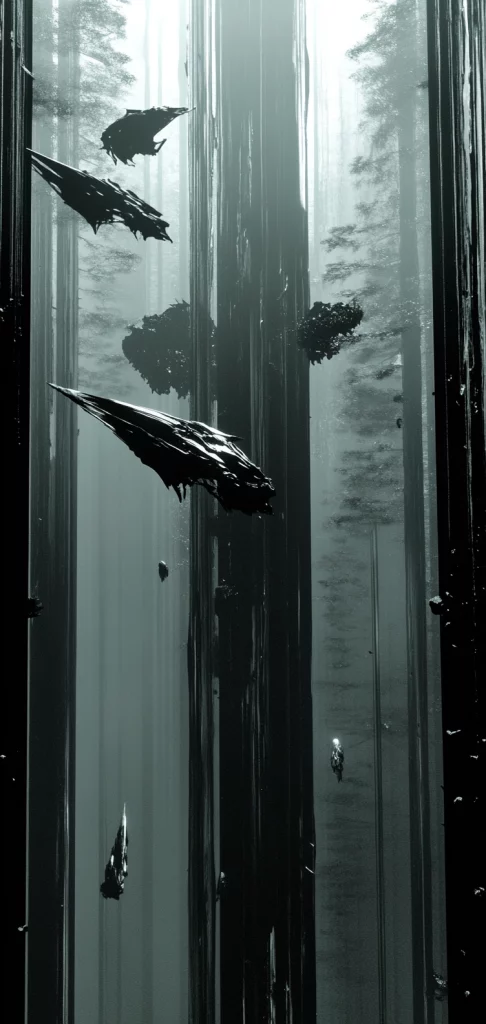 Monochrome Reflective Surfaces - High Contrast