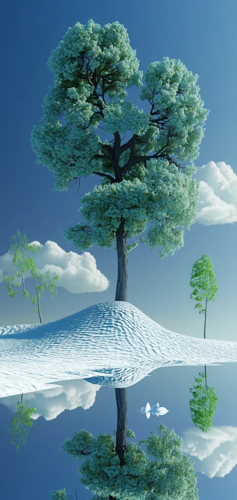 Cool Surreal Reflections - 3D Rendering