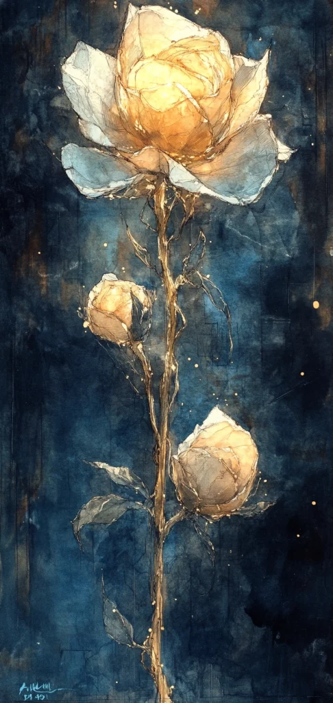 Luminous Golden Contrast - Warm Tone