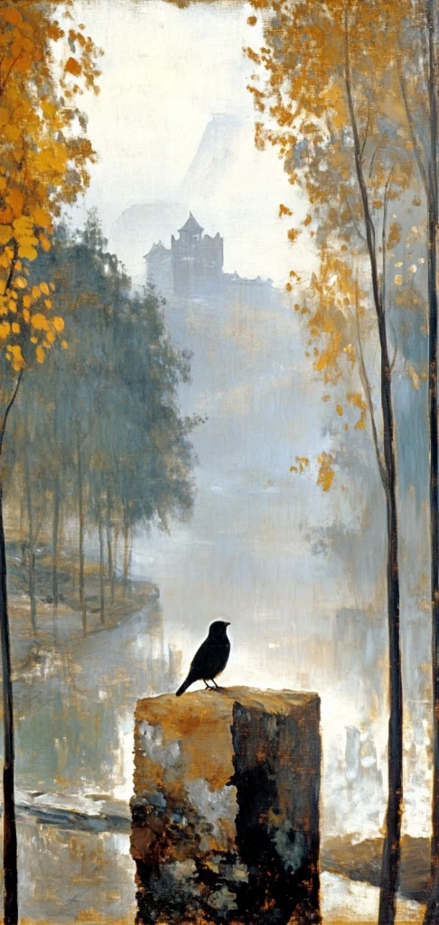 Natural Palette Light And Shadow - Oil Painting