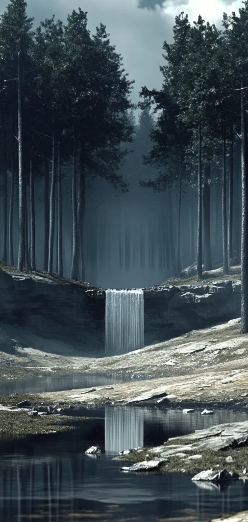 Futuristic Monochrome Contrast - Dark Tone