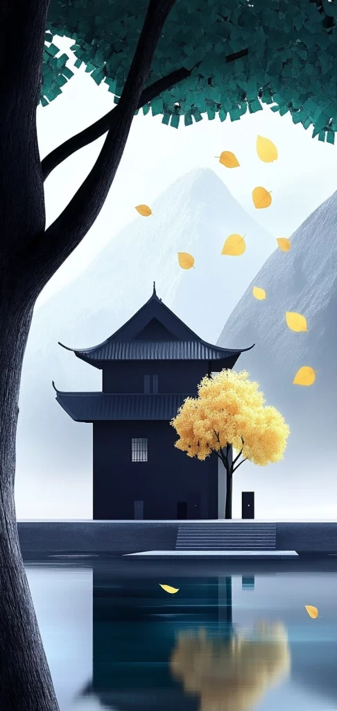 Moody Monochrome Silhouette Lighting - Minimalism