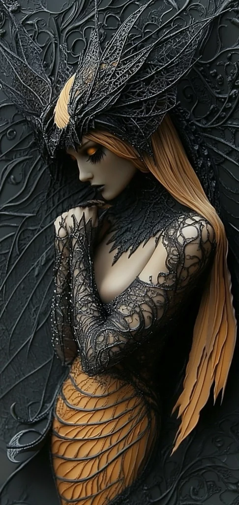 Intricate Gothic Textured Lighting - Texture Expression