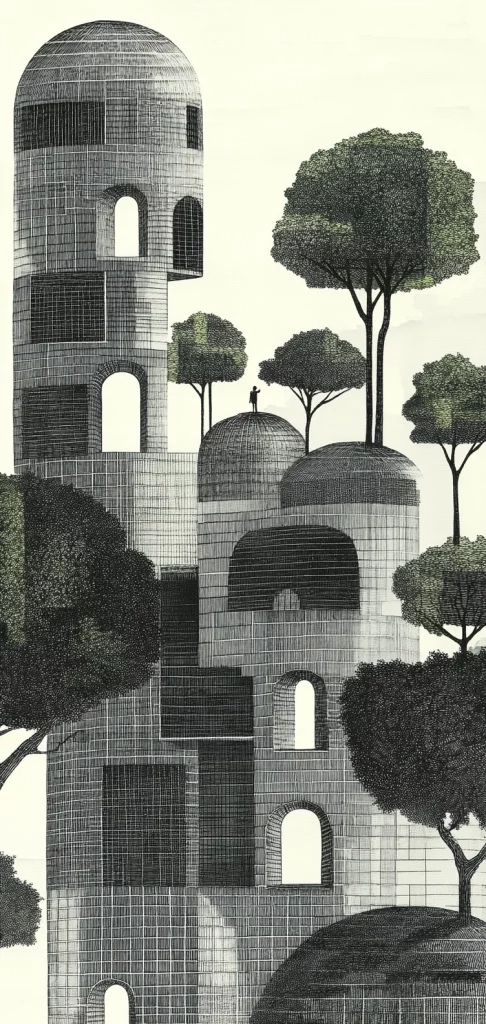 Subtle Monochrome Contrast - Black and White