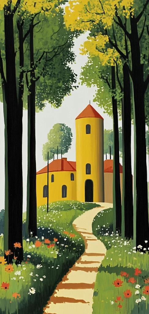 Bright Sunlit Silhouette Contrast - High Contrast