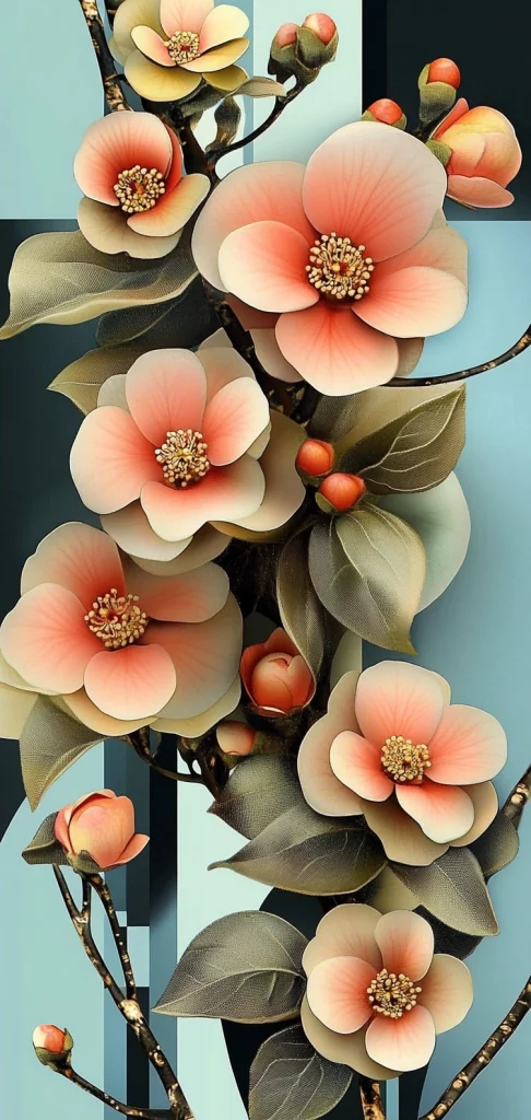 Vibrant Silhouette Contrast - Pop Art