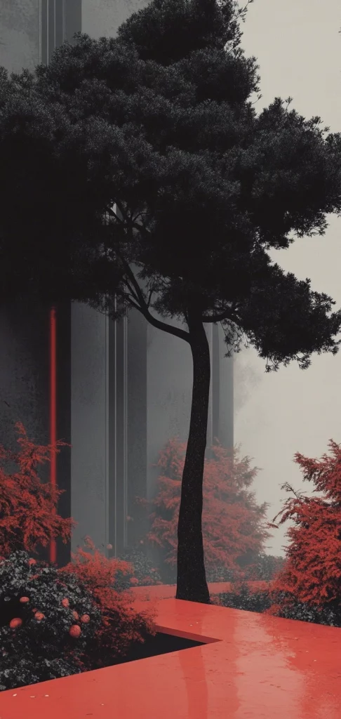 Monochrome High Contrast Noir - Modernism