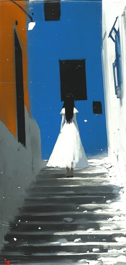 Contrasting Floral Reflections - Modernism