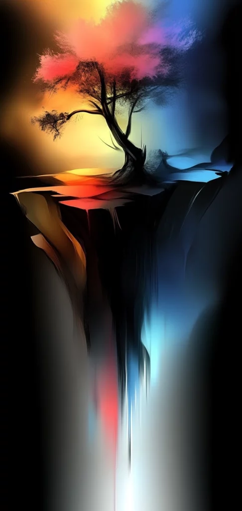 Intense Color Transitions - High Contrast