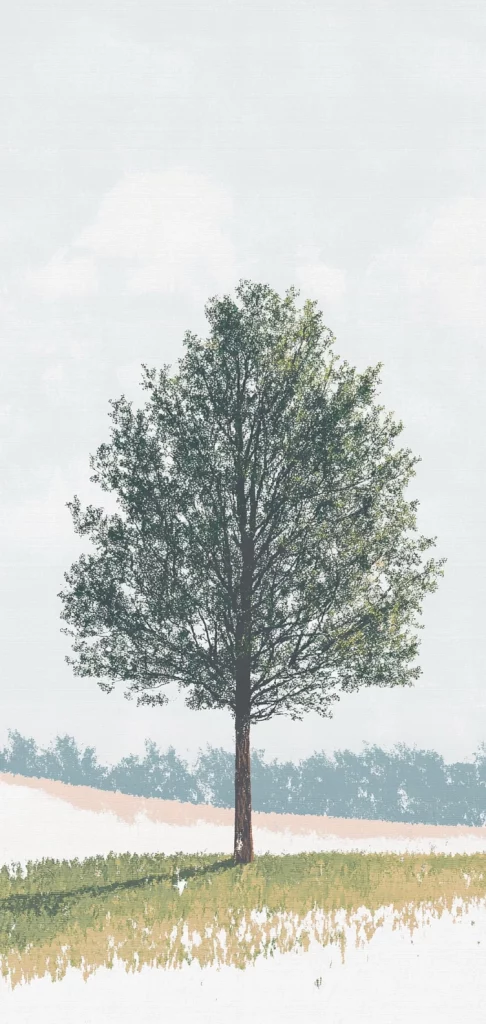 Soft Pastel Digital Fusion - Minimalism