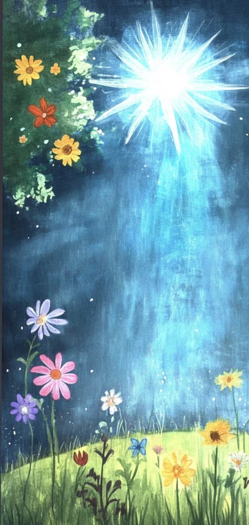 Celestial Glow with Nature Contrast - Cool Tone