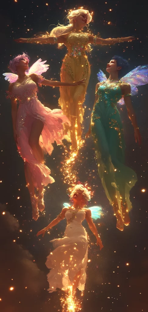 Luminous Ethereal Glow - Warm Tone