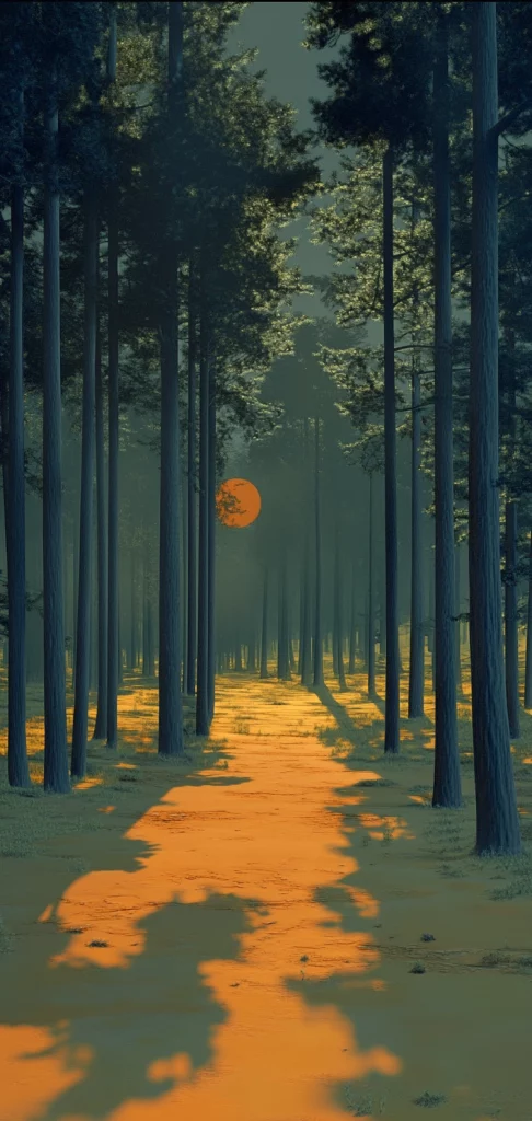 Golden Forest Lighting - Warm Tone