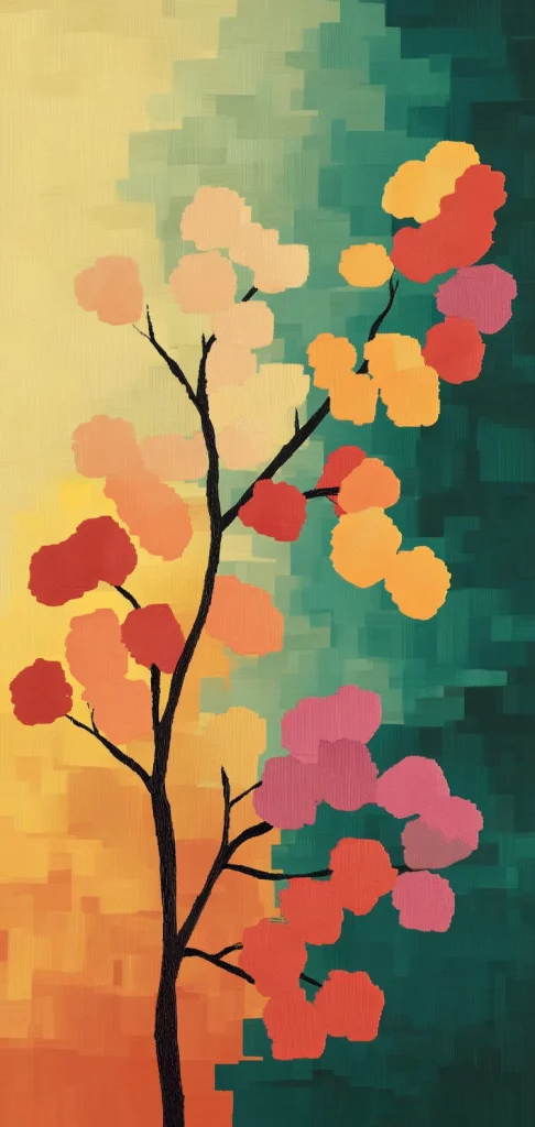 Geometric Shapes with Bold Colors - Geometric Art