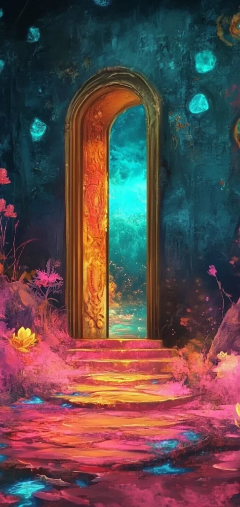 Vibrant Color Dreamscape - Surrealism