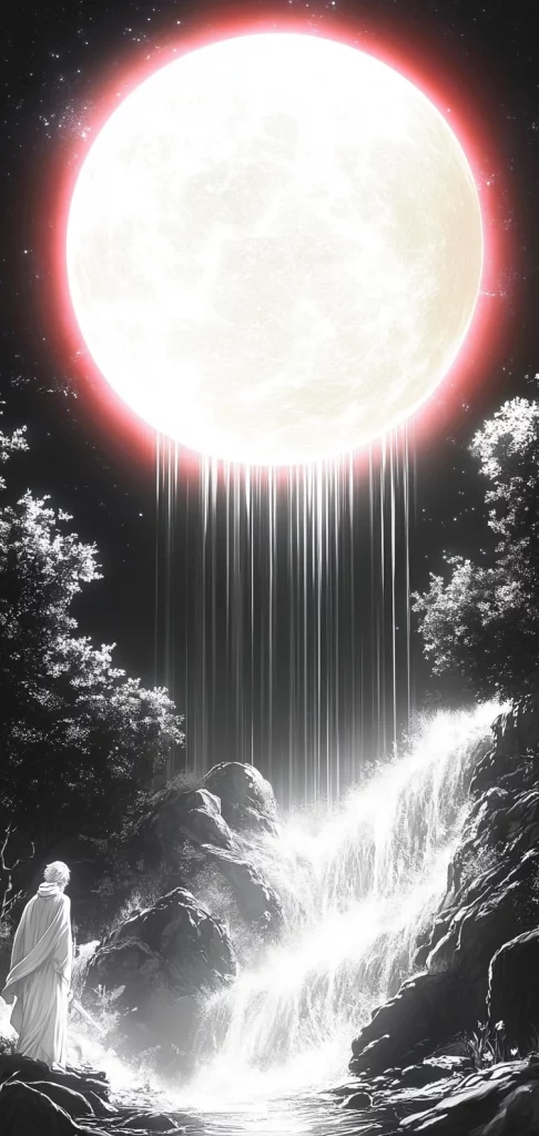 Luminous Monochrome Silhouettes - High Contrast