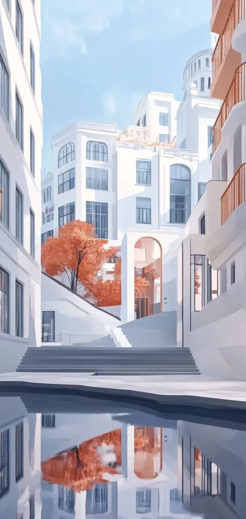 Pastel Floral Modernism - Pastel Tone