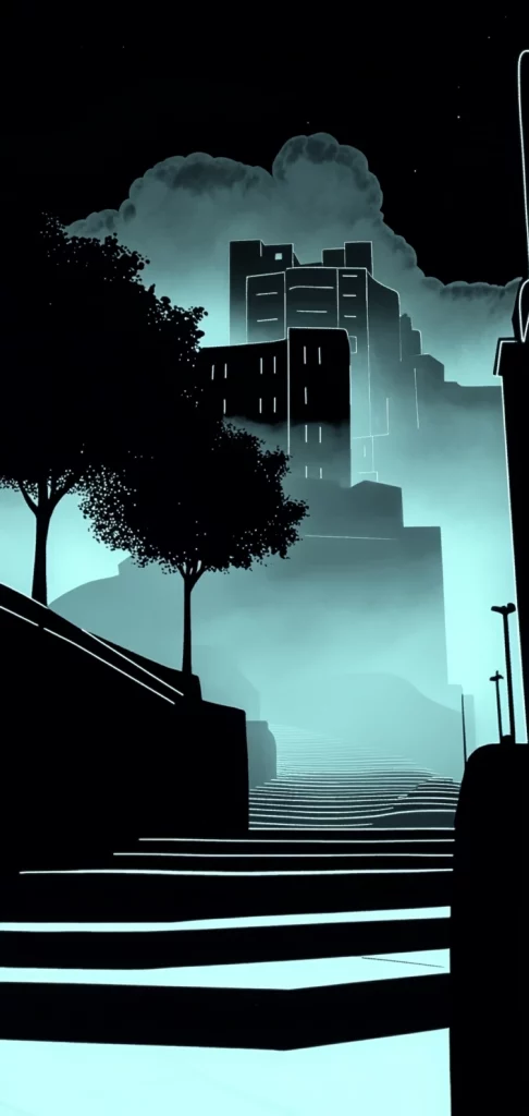 High Contrast Urban Paths - Urban