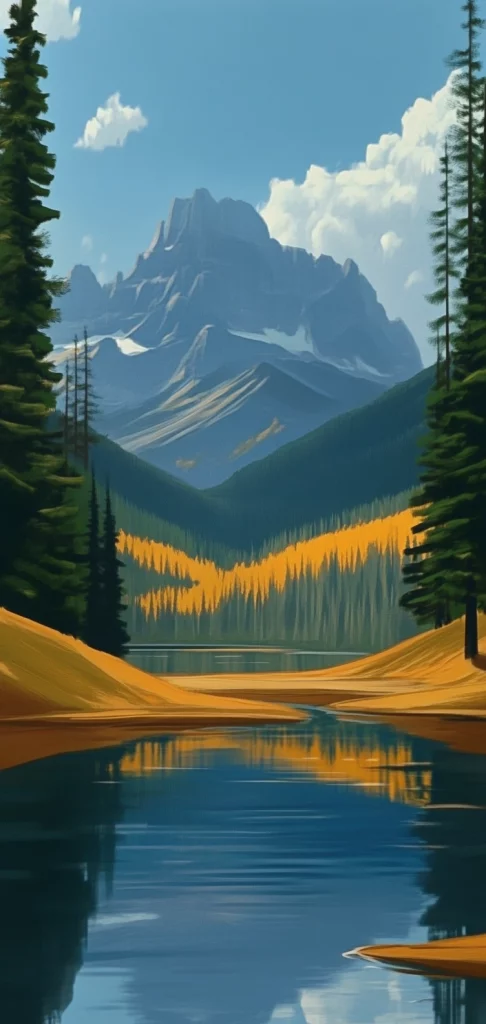 Vivid Contrast and Soft Lighting - Modernism