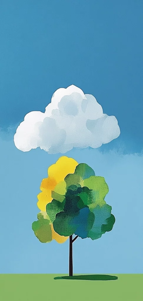 Bold Color Blocks with Natural Tint - Pop Art