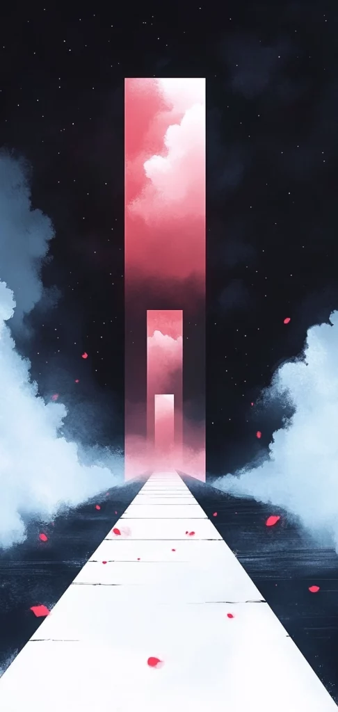 Monochrome Red Contrast - High Contrast