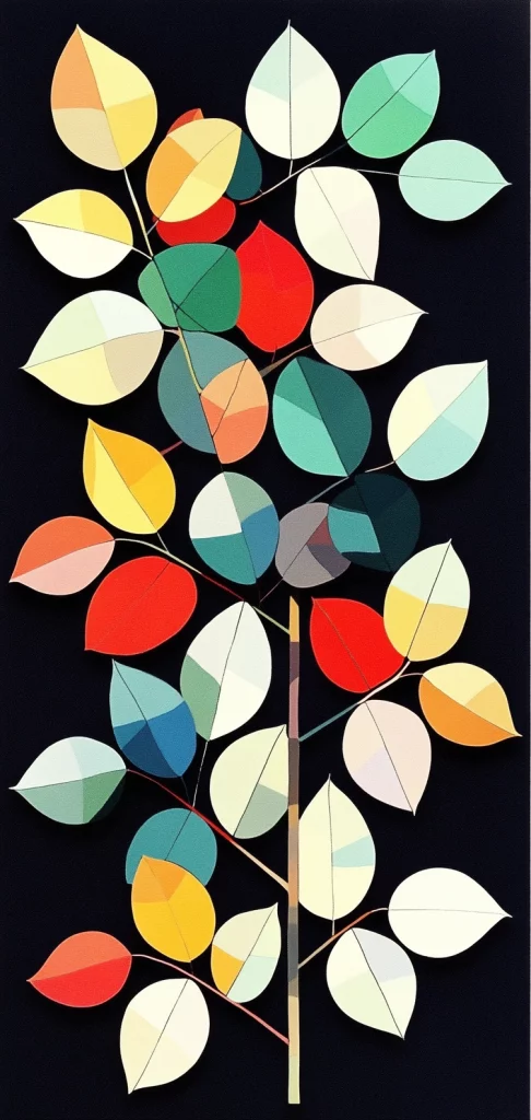 Geometric Color Patterning - Pop Art