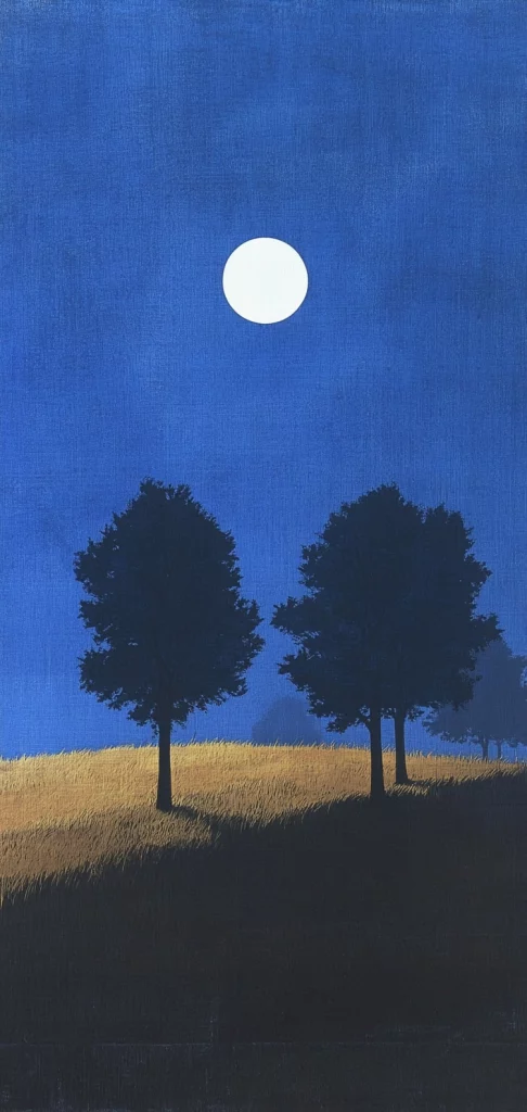 Blue Nocturnal Landscapes - Modernism