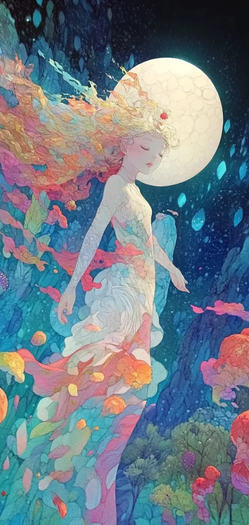 Pastel Floral Enchantment - Modernism