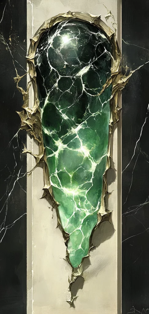 Emerald Light Contrast - Modernism