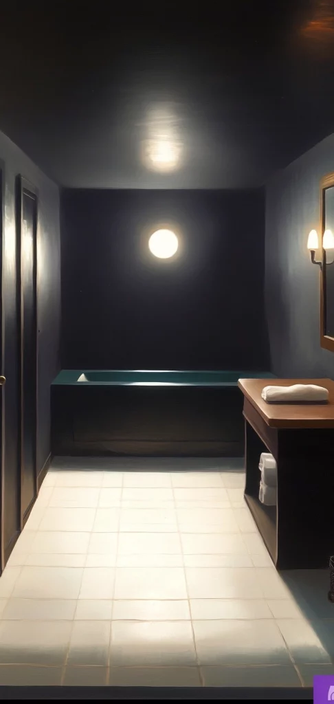 Moody Contrast with Soft Textures - Oil Painting