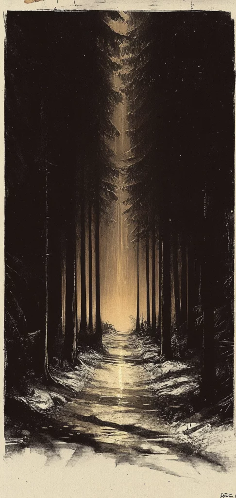 Moody Monochrome with Sepia Tones - High Contrast