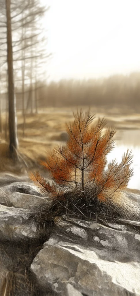 Amber Diffused Gradients - Watercolor