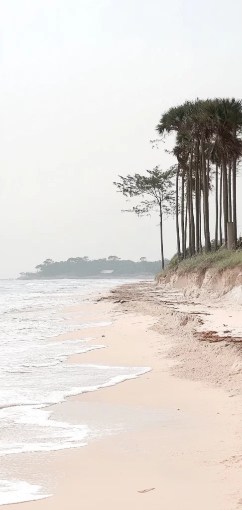 Muted Coastal Serenity - Natural