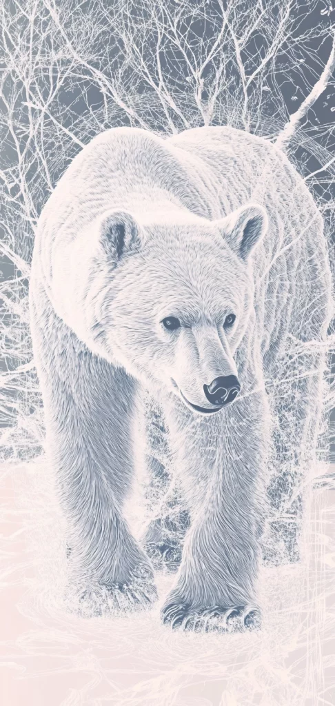 Soft Pastel Animal Studies - Ink Painting